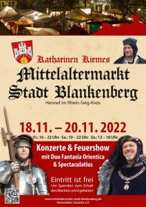 Mittelaltermarkt Stadt Blankenberg 2022